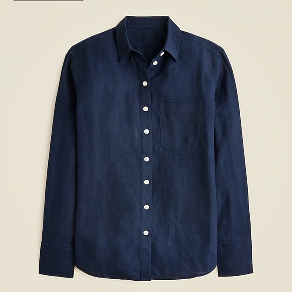 Women’s Baird McNutt Wren Slim Linen, 4, NWOT - Picture 1 of 5